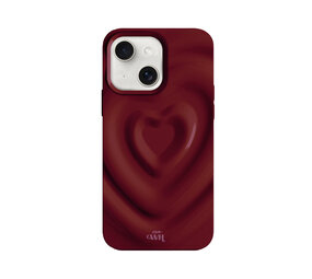 xoxo Wildhearts Coque  Biggest Love Bordeaux - iPhone 15 xoxo Wildhearts Coque  Biggest Love Bordeaux - iPhone 15