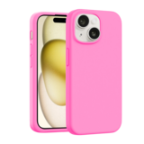 Coverzs Coque MagSafe en silicone de luxe iPhone 15 (rose)