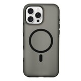 Coverzs Coque MagSafe en silicone lisse iPhone 15 Pro (noir)