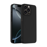 ShieldCase Coque arrière MagSafe en silicone iPhone 15 Pro (noir)