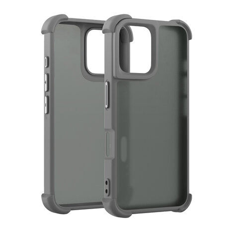 Coverzs Coverzs Coque antichoc mate iPhone 16 (gris) Coverzs Coverzs Coque antichoc mate iPhone 16 (gris)
