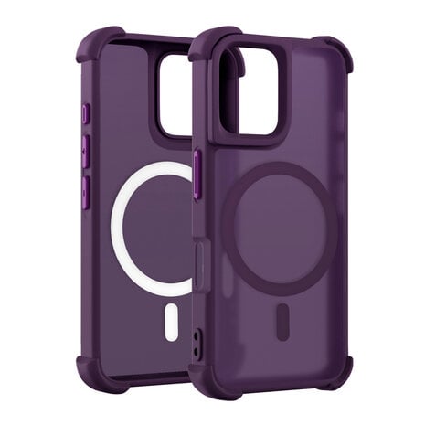 Coverzs Coverzs Coque antichoc mate avec MagSafe iPhone 16 (violet) Coverzs Coverzs Coque antichoc mate avec MagSafe iPhone 16 (violet)
