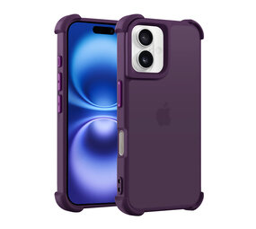 Coverzs Coque antichoc mate iPhone 16 (violet) Coverzs Coque antichoc mate iPhone 16 (violet)