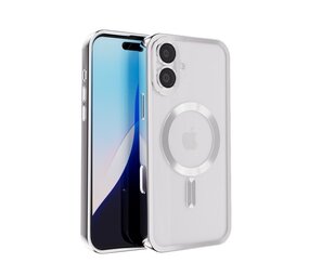 Coverzs Coque rigide iPhone 16 avec protection appareil photo (argent) Coverzs Coque rigide iPhone 16 avec protection appareil photo (argent)
