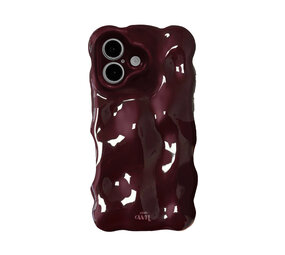 xoxo Wildhearts Coque Bubbly Bordeaux - Coque iPhone 16 xoxo Wildhearts Coque Bubbly Bordeaux - Coque iPhone 16