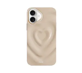 xoxo Wildhearts Coque  Biggest Love Creme - iPhone 16 xoxo Wildhearts Coque  Biggest Love Creme - iPhone 16