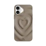 xoxo Wildhearts Coque  Biggest Love  marron - iPhone 16 xoxo Wildhearts Coque  Biggest Love  marron - iPhone 16