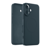 ShieldCase Coque arrière MagSafe en silicone iPhone 16 (bleu foncé) ShieldCase Coque arrière MagSafe en silicone iPhone 16 (bleu foncé)