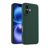 ShieldCase Coque arrière MagSafe en silicone iPhone 16 (vert foncé) ShieldCase Coque arrière MagSafe en silicone iPhone 16 (vert foncé)