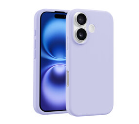 Coverzs Coque de luxe en silicone iPhone 16 (violet) Coverzs Coque de luxe en silicone iPhone 16 (violet)