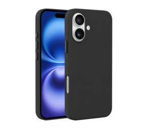 Coverzs Coque MagSafe en cuir de luxe iPhone 16 (noir) Coverzs Coque MagSafe en cuir de luxe iPhone 16 (noir)