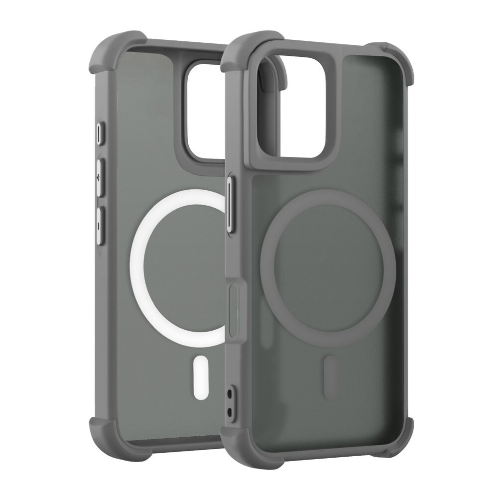 Coverzs Coverzs Coque antichoc mate avec MagSafe iPhone 16 Plus (gris) Coverzs Coverzs Coque antichoc mate avec MagSafe iPhone 16 Plus (gris)