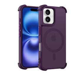 Coverzs Coque antichoc mate avec MagSafe iPhone 16 Plus (violet) Coverzs Coque antichoc mate avec MagSafe iPhone 16 Plus (violet)