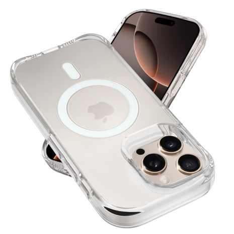 Coverzs Coverzs Coque rigide MagSafe iPhone 16 Pro Max (transparent) Coverzs Coverzs Coque rigide MagSafe iPhone 16 Pro Max (transparent)