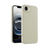 ShieldCase Coque arrière MagSafe en silicone iPhone 16e (beige)