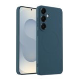 ShieldCase Coque arrière MagSafe en silicone Samsung Galaxy S24 (bleu foncé)