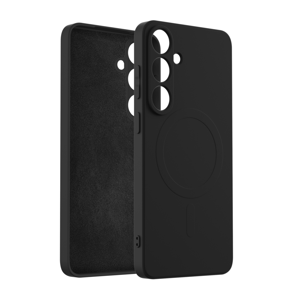 ShieldCase ShieldCase Coque arrière MagSafe en silicone Samsung Galaxy S24 Plus (noir) ShieldCase ShieldCase Coque arrière MagSafe en silicone Samsung Galaxy S24 Plus (noir)