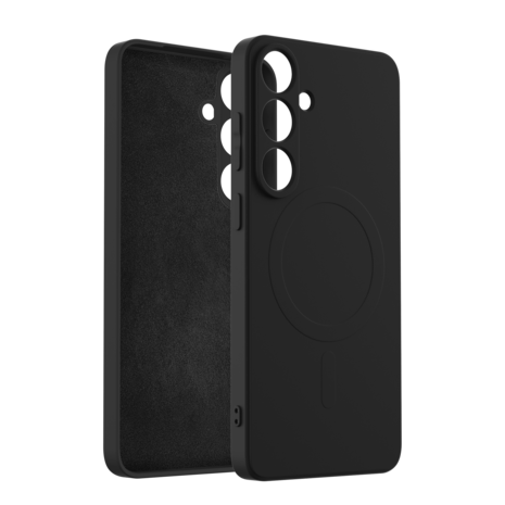 ShieldCase ShieldCase Coque arrière MagSafe en silicone Samsung Galaxy S24 Plus (noir) ShieldCase ShieldCase Coque arrière MagSafe en silicone Samsung Galaxy S24 Plus (noir)