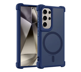 Coverzs Coque antichoc mate avec MagSafe Samsung Galaxy S24 Ultra (bleu foncé) Coverzs Coque antichoc mate avec MagSafe Samsung Galaxy S24 Ultra (bleu foncé)