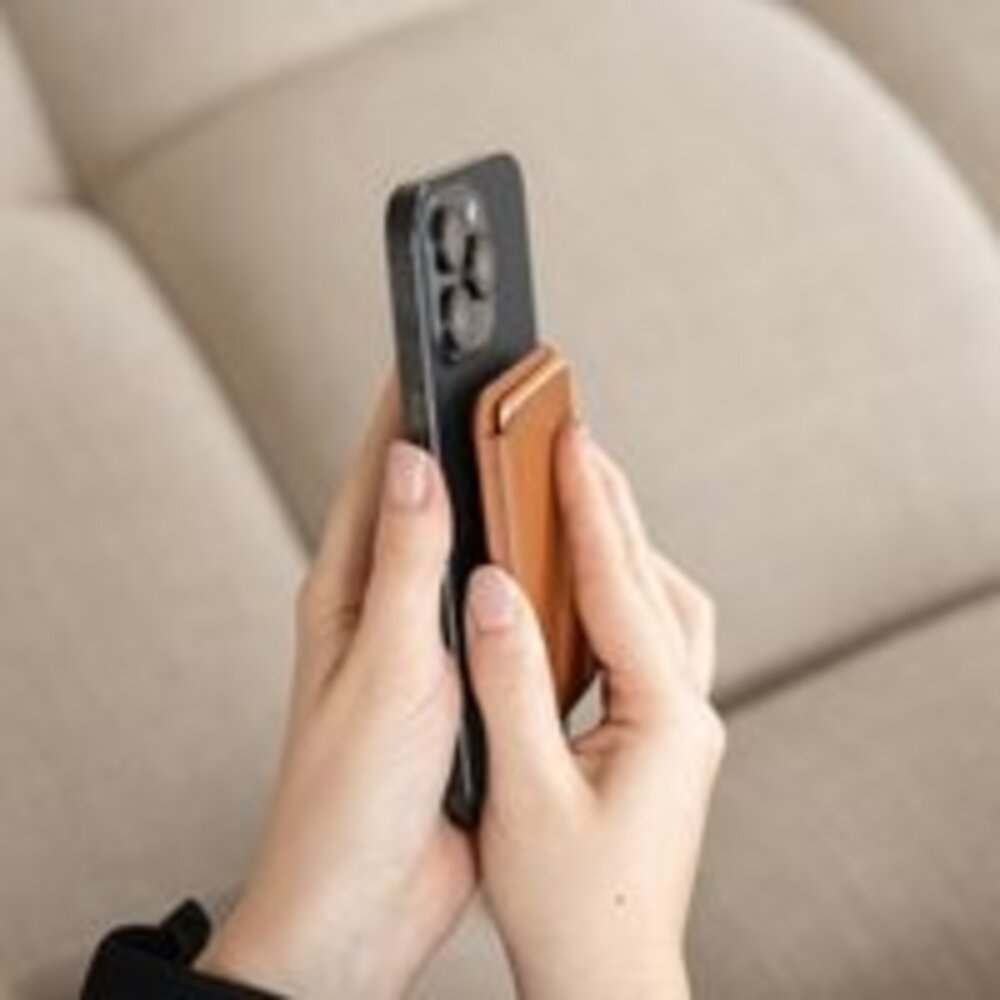 Coverzs Coverzs luxe MagSafe wallet (brun) Coverzs Coverzs luxe MagSafe wallet (brun)