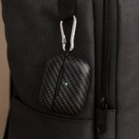 ShieldCase ShieldCase Coque Black Stripe silicone Airpods 4 (noir) ShieldCase ShieldCase Coque Black Stripe silicone Airpods 4 (noir)