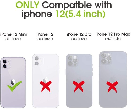 ShieldCase ShieldCase Coque cartes slider iPhone 12 Mini (bleu) ShieldCase ShieldCase Coque cartes slider iPhone 12 Mini (bleu)