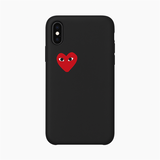 ShieldCase Coque avec coeur iPhone Xr (noir)