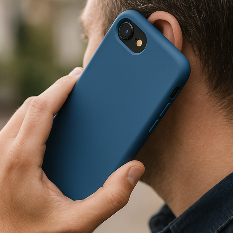 ShieldCase ShieldCase Coque silicone iPhone SE 2022 (bleu) ShieldCase ShieldCase Coque silicone iPhone SE 2022 (bleu)