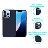 Ceezs iPhone 15 Pro Max coque silicone (bleu foncé) Ceezs iPhone 15 Pro Max coque silicone (bleu foncé)