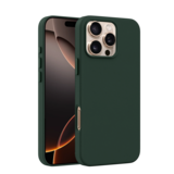 Coverzs Coque MagSafe en cuir de luxe iPhone 13 Pro (vert foncé)