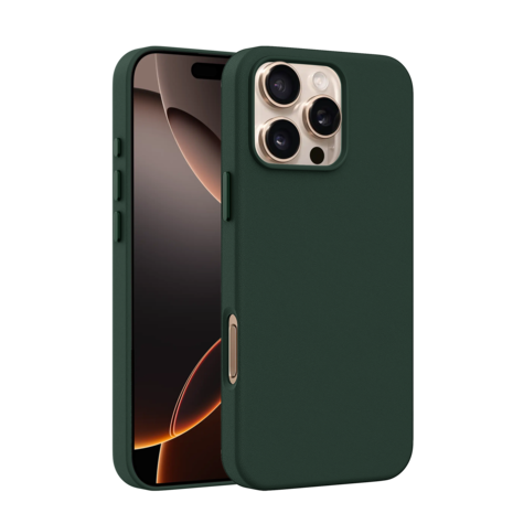 Coverzs Coverzs Coque MagSafe en cuir de luxe iPhone 13 Pro (vert foncé) Coverzs Coverzs Coque MagSafe en cuir de luxe iPhone 13 Pro (vert foncé)