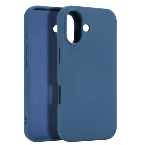 ShieldCase ShieldCase iPhone 17 coque en silicone (bleu foncé)