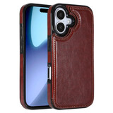 ShieldCase iPhone 17 étui portefeuille (marron)
