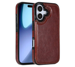 ShieldCase iPhone 17 étui portefeuille (marron)