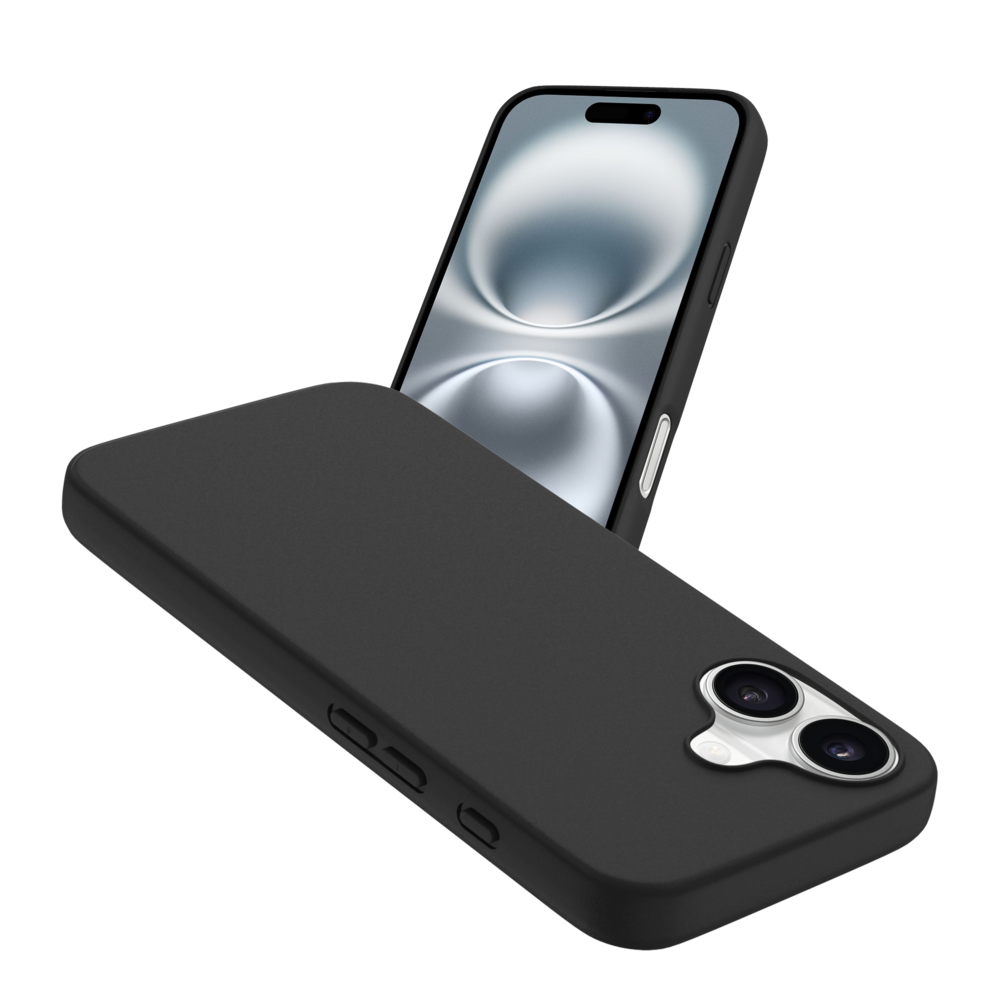 Ceezs Ceezs coque en silicone iPhone 17 (noir)