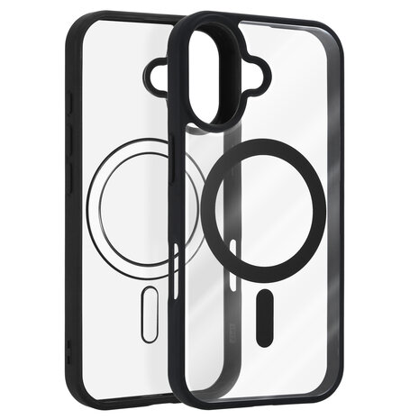 ShieldCase ShieldCase Coque MagSafe pour iPhone 17 avec bord coloré (noir) ShieldCase ShieldCase Coque MagSafe pour iPhone 17 avec bord coloré (noir)