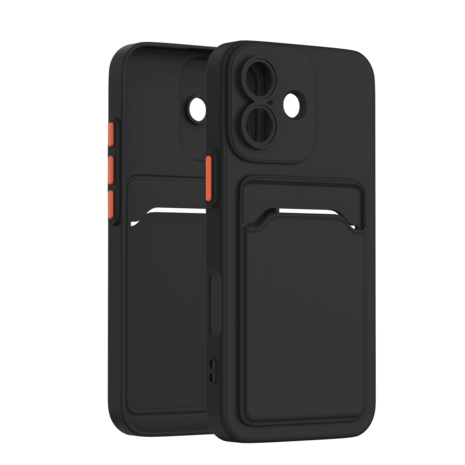 ShieldCase ShieldCase iPhone 17 Back cover avec porte carte (noir)