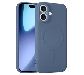 ShieldCase Coque arrière MagSafe en silicone pour iPhone 17 (gris)