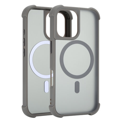 Coverzs Coverzs Coque antichoc mate avec MagSafe iPhone 17 (gris) Coverzs Coverzs Coque antichoc mate avec MagSafe iPhone 17 (gris)