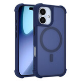 Coverzs Coque antichoc mate avec MagSafe iPhone 17 (bleu foncé) Coverzs Coque antichoc mate avec MagSafe iPhone 17 (bleu foncé)