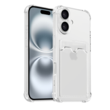 ShieldCase iPhone 17 coque en TPU avec porte carte (transparente) ShieldCase iPhone 17 coque en TPU avec porte carte (transparente)