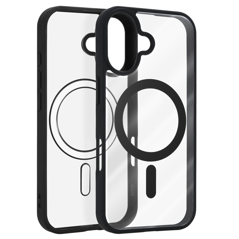 ShieldCase ShieldCase Coque MagSafe pour iPhone 17 avec bord coloré (noir) ShieldCase ShieldCase Coque MagSafe pour iPhone 17 avec bord coloré (noir)