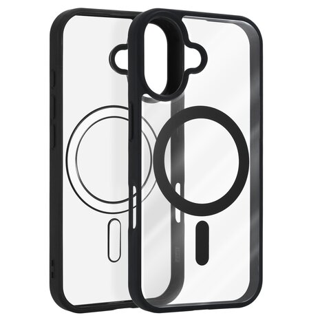 ShieldCase ShieldCase Coque MagSafe pour iPhone 17 avec bord coloré (noir) ShieldCase ShieldCase Coque MagSafe pour iPhone 17 avec bord coloré (noir)