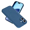 ShieldCase ShieldCase Coque arrière MagSafe en silicone pour iPhone 17 (bleu foncé) ShieldCase ShieldCase Coque arrière MagSafe en silicone pour iPhone 17 (bleu foncé)