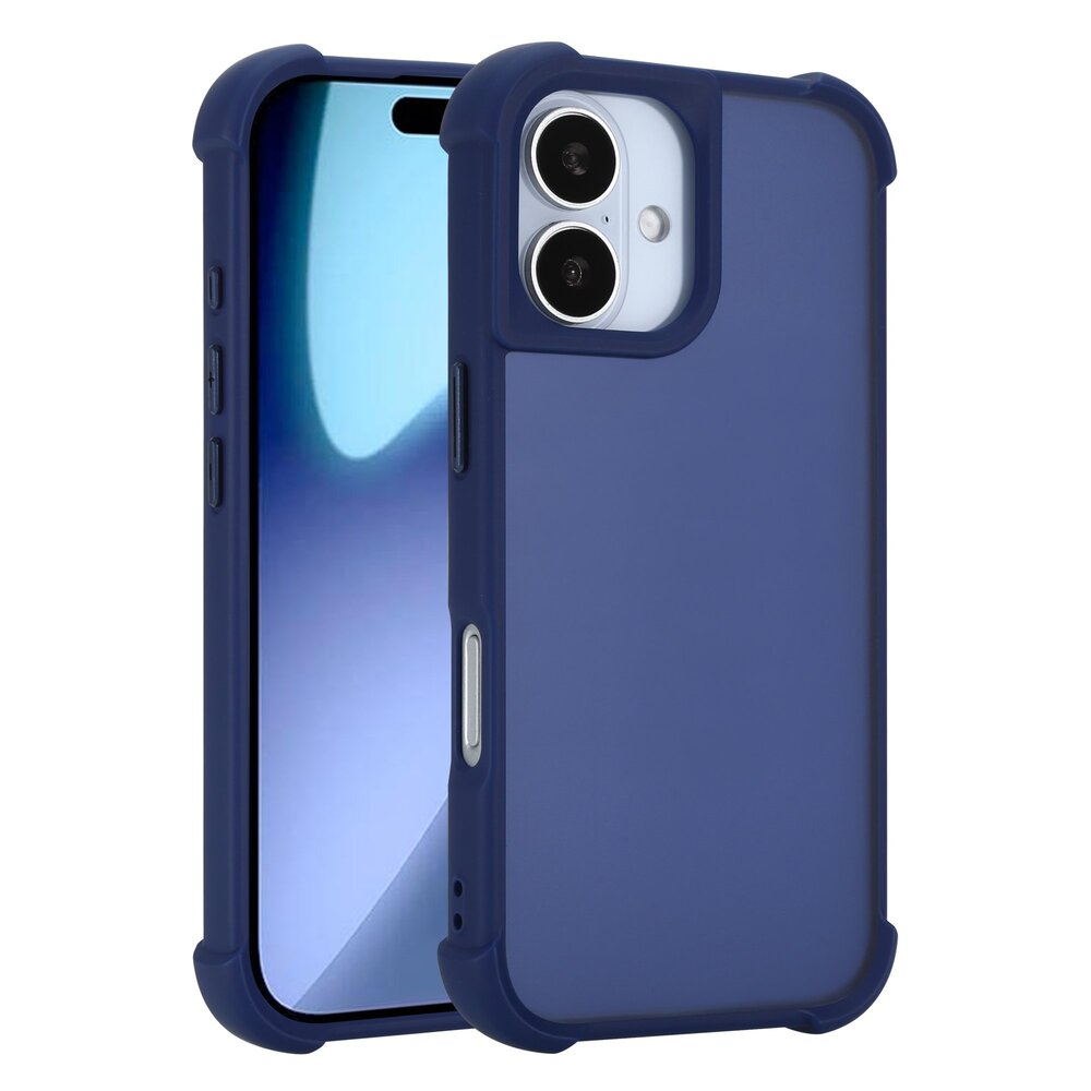 Coverzs Coverzs Coque antichoc mate iPhone 17 (bleu foncé) Coverzs Coverzs Coque antichoc mate iPhone 17 (bleu foncé)