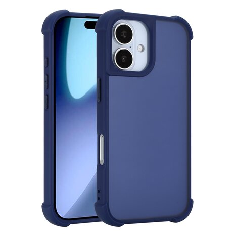 Coverzs Coverzs Coque antichoc mate iPhone 17 (bleu foncé) Coverzs Coverzs Coque antichoc mate iPhone 17 (bleu foncé)