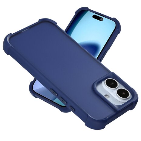 Coverzs Coverzs Coque antichoc mate iPhone 17 (bleu foncé) Coverzs Coverzs Coque antichoc mate iPhone 17 (bleu foncé)