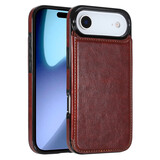 ShieldCase iPhone Air étui portefeuille (marron)