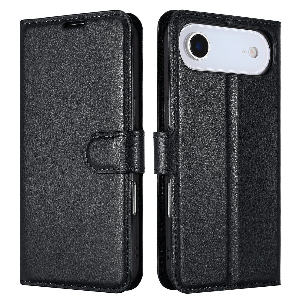 ShieldCase ShieldCase iPhone Air étui bibliothèque en cuir (noir) ShieldCase ShieldCase iPhone Air étui bibliothèque en cuir (noir)