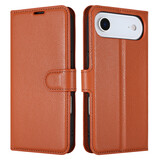ShieldCase iPhone Air étui bibliothèque en cuir (marron) ShieldCase iPhone Air étui bibliothèque en cuir (marron)